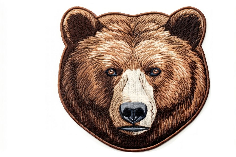 Bear portrait mammal brown. AI generated Image by rawpixel.