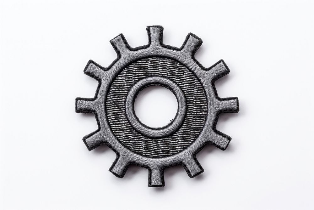 Gear wheel white background technology. AI generated Image by rawpixel.