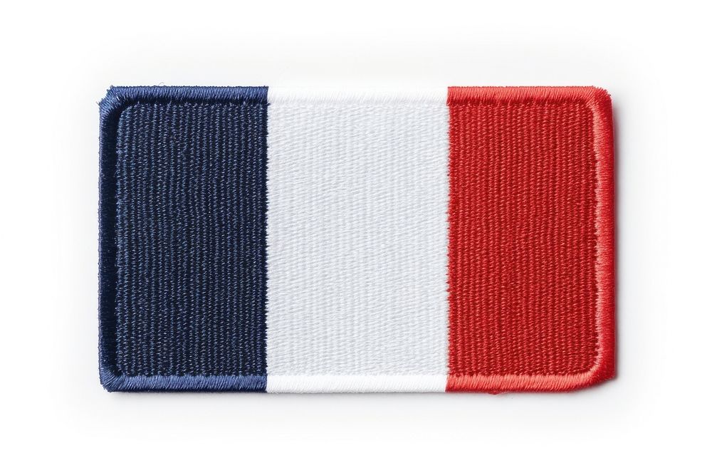 French flag red white background accessories. AI generated Image by rawpixel.