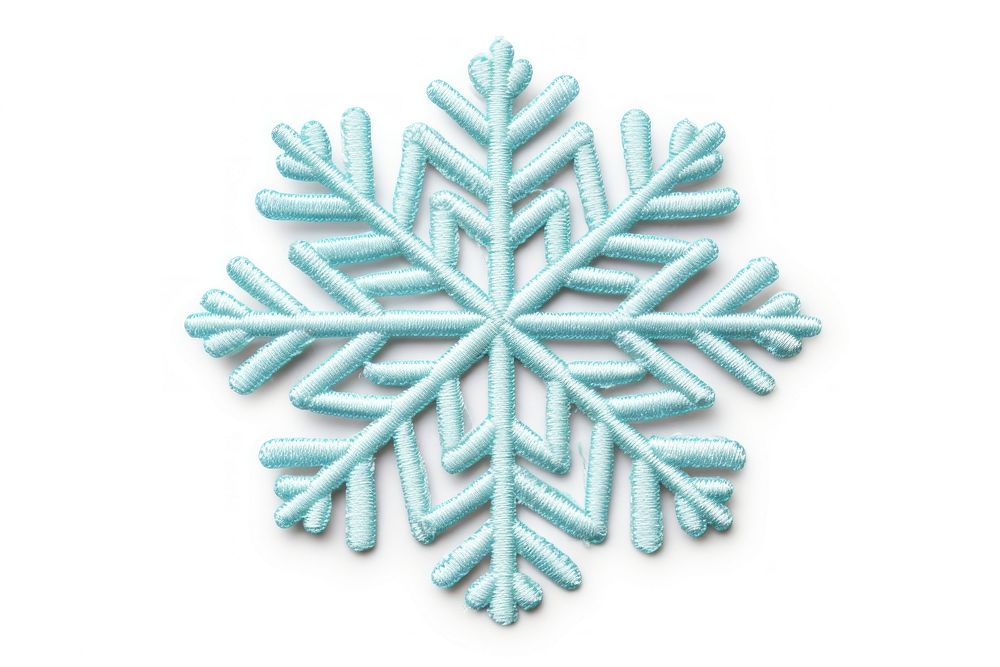Snowflake blue white background celebration. AI generated Image by rawpixel.