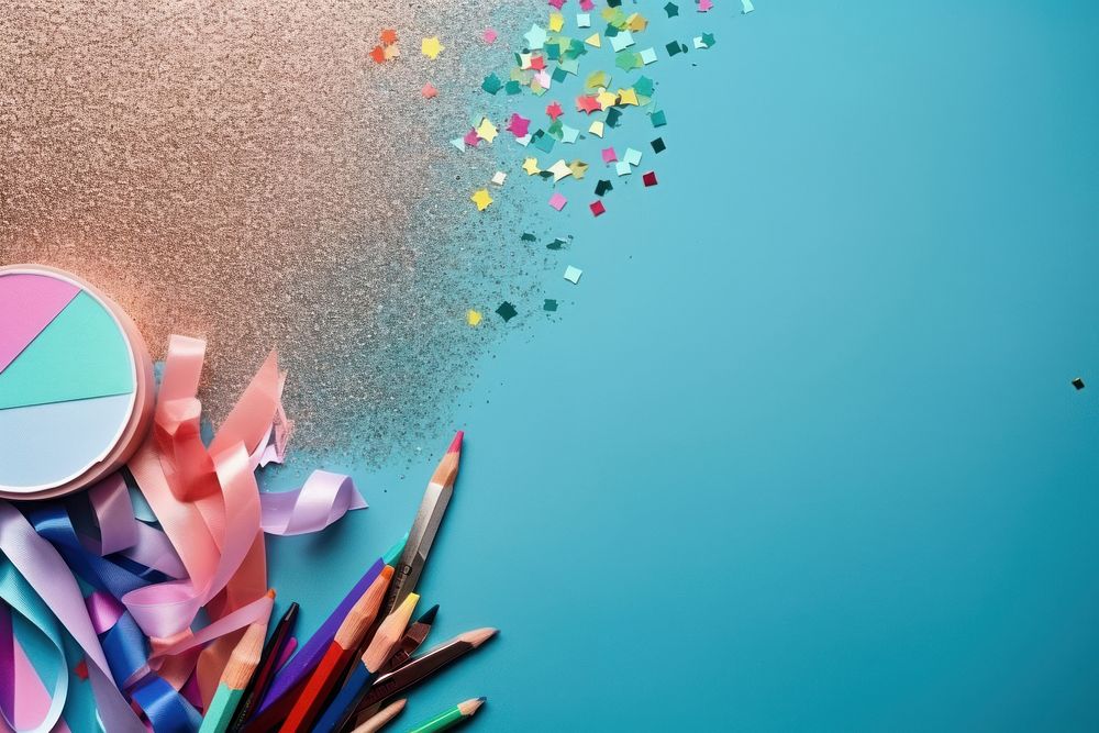 Arts and crafts pencil celebration creativity. AI generated Image by rawpixel.