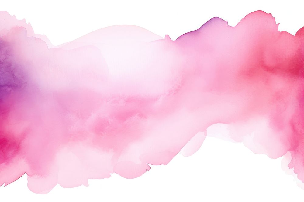 Hand painted pink watercolor border backgrounds creativity abstract.