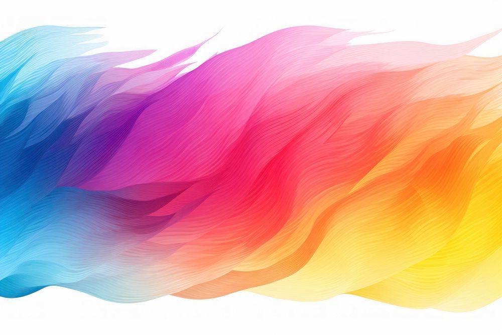 Colorful brushstroke backgrounds white background creativity. AI generated Image by rawpixel.