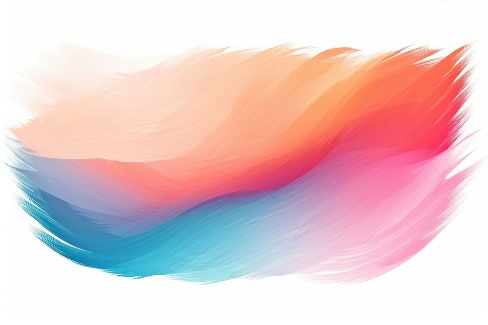 Colorful brushstroke backgrounds white background creativity. AI generated Image by rawpixel.