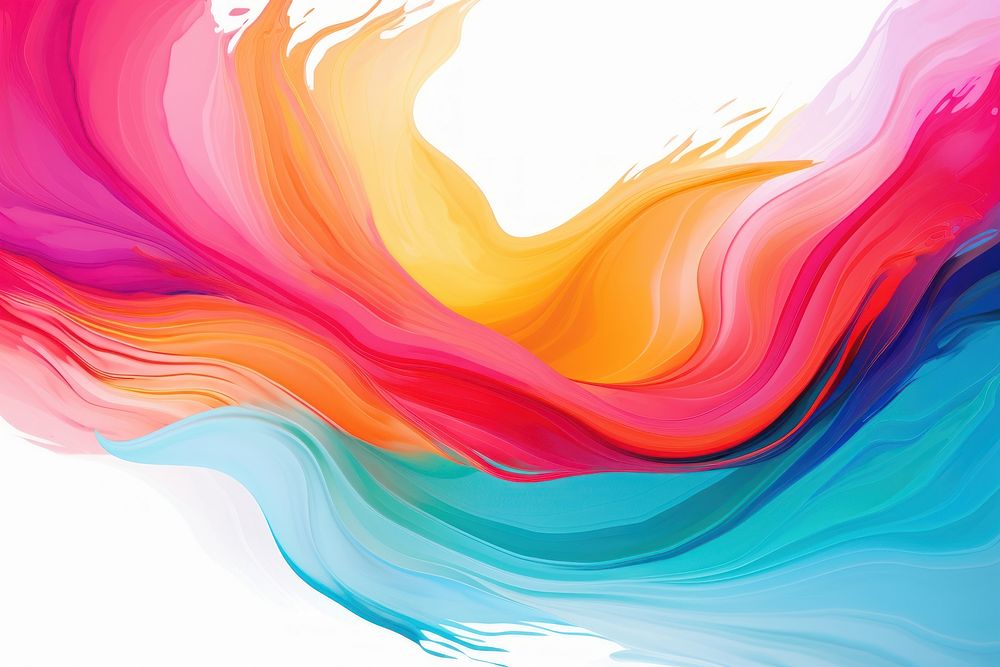 Colorful brushstroke swirl backgrounds pattern creativity. AI generated Image by rawpixel.