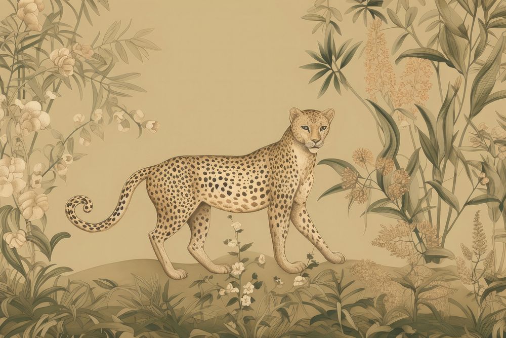 Cheetah toile cheetah wildlife animal.