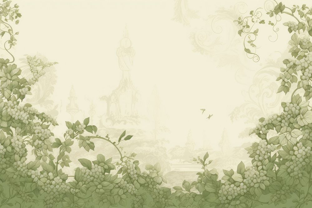 Ivy toile outdoors pattern nature.