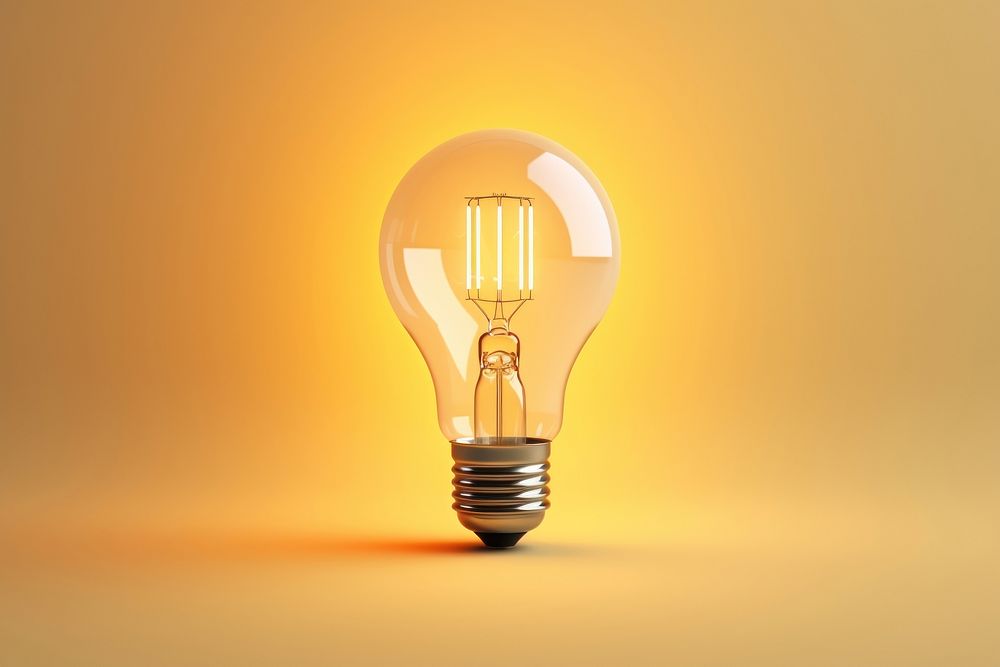 Light bulb lightbulb innovation lamp.