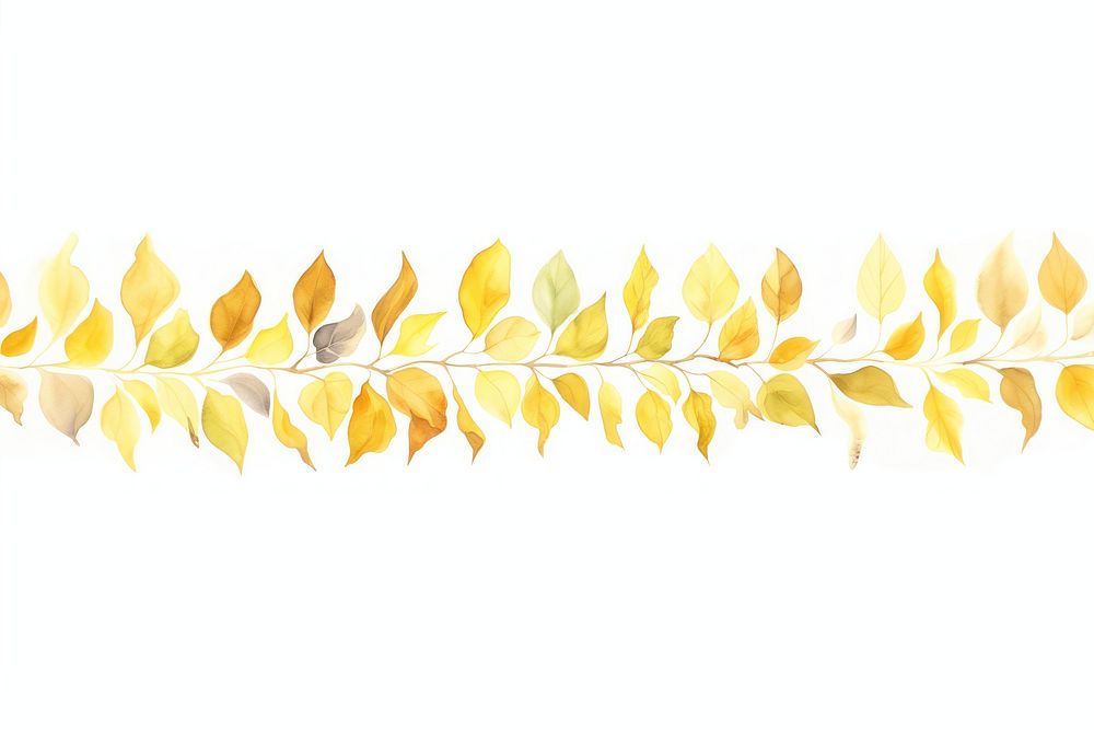 Gold leafs backgrounds pattern plant.