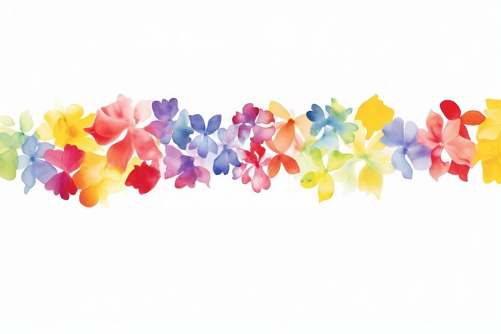 Pretty petals backgrounds flower white background.