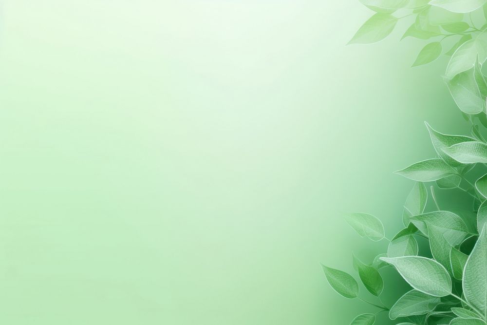 Pastel green nature background backgrounds plant leaf. AI generated Image by rawpixel.