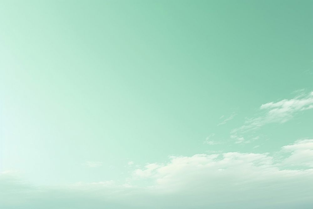 Pastel green aesthetic sky background backgrounds outdoors horizon. AI generated Image by rawpixel.