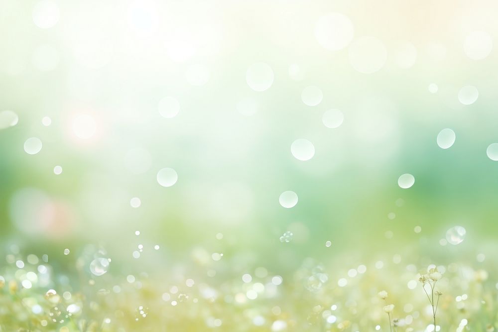 Pastel green bokeh background backgrounds outdoors nature. AI generated Image by rawpixel.