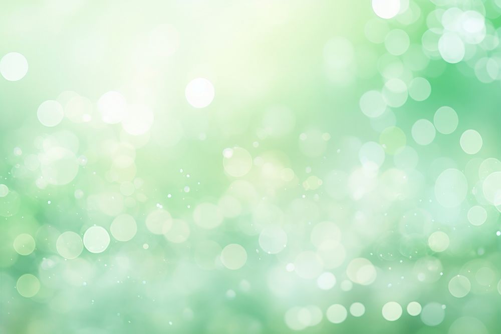 Pastel green bokeh background backgrounds outdoors glitter. AI generated Image by rawpixel.