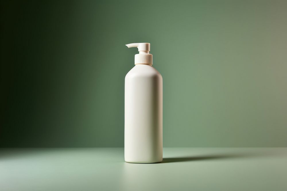 Shampoo bottle green container drinkware.