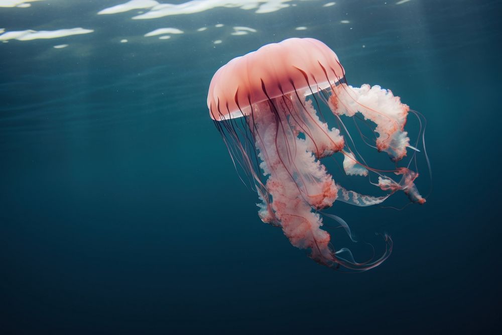 Jellyfish animal invertebrate zooplankton.