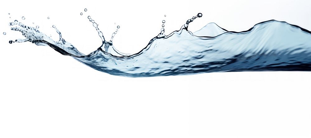 Water splash drop white background refreshment. AI generated Image by rawpixel.