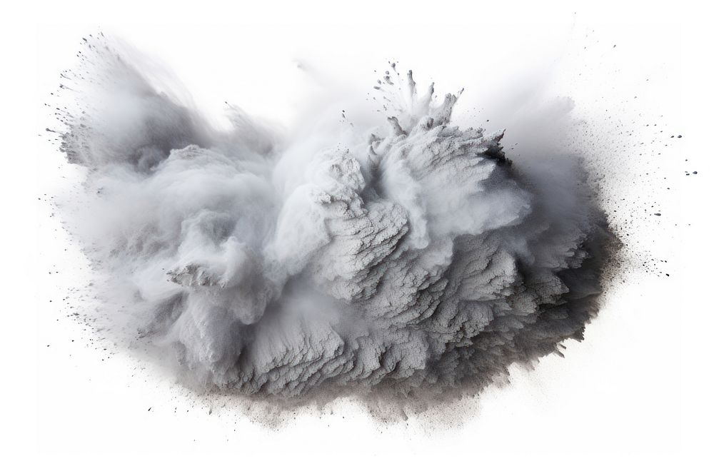 Dust powder white white background splattered. AI generated Image by rawpixel.