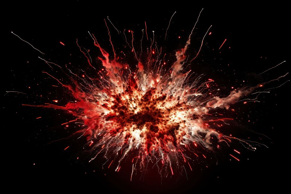 Fireworks backgrounds nebula night. AI generated Image by rawpixel.