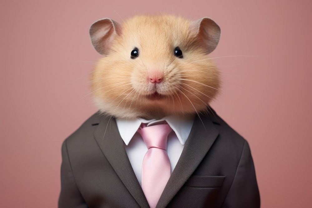Hamster animal portrait rodent.