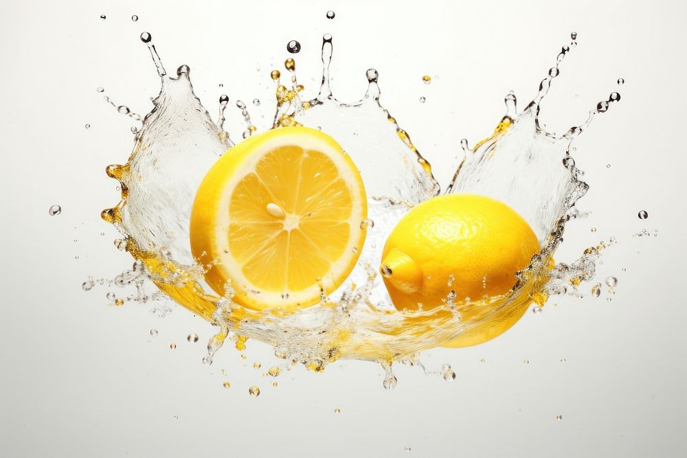Lemon fruit food refreshment. AI generated Image by rawpixel.