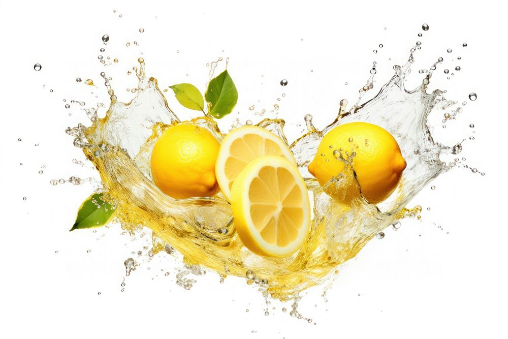 Lemonade fruit plant food. AI generated Image by rawpixel.