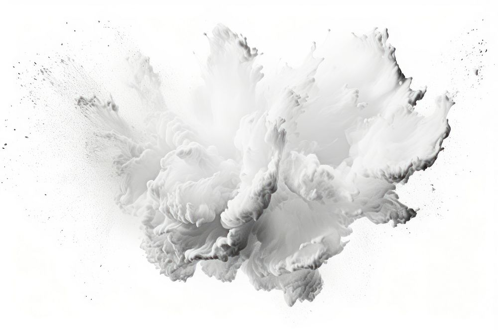 Powder white backgrounds white background. AI generated Image by rawpixel.