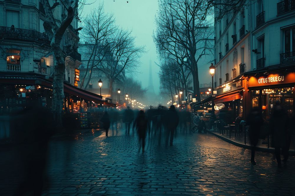 Paris urban architecture cityscape outdoors. AI generated Image by rawpixel.