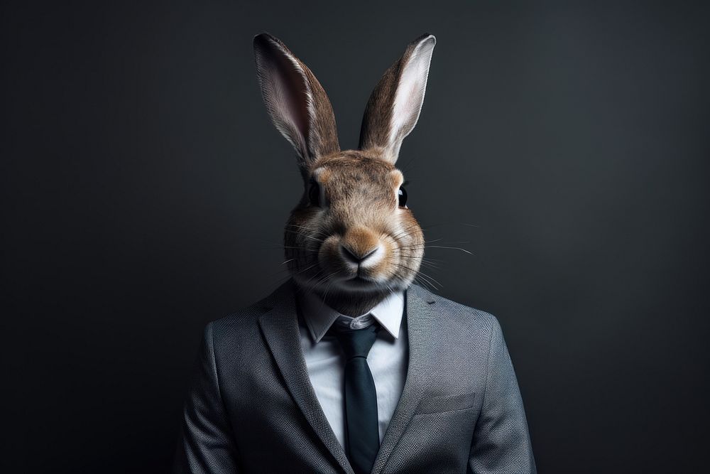 Rabit animal portrait mammal. | Premium Photo - rawpixel