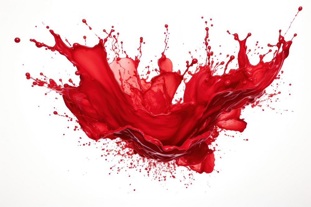 Red backgrounds white background splattered. AI generated Image by rawpixel.