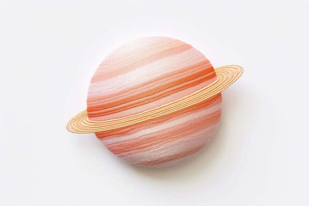Saturn in embroidery style accessories accessory astronomy.
