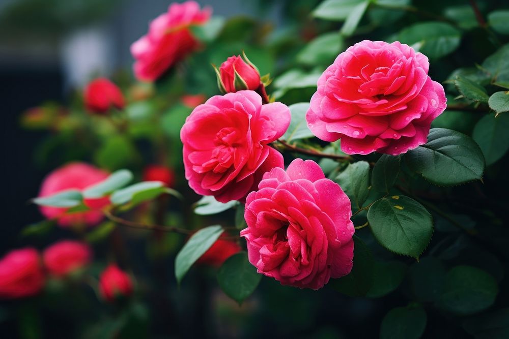 Rose flowers blossom plant petal.