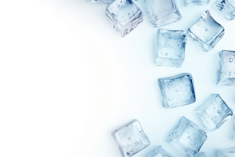 Ice backgrounds freezing frozen. AI generated Image by rawpixel.