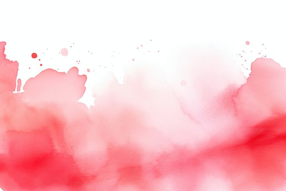 Red color watercolor border backgrounds splattered abstract.