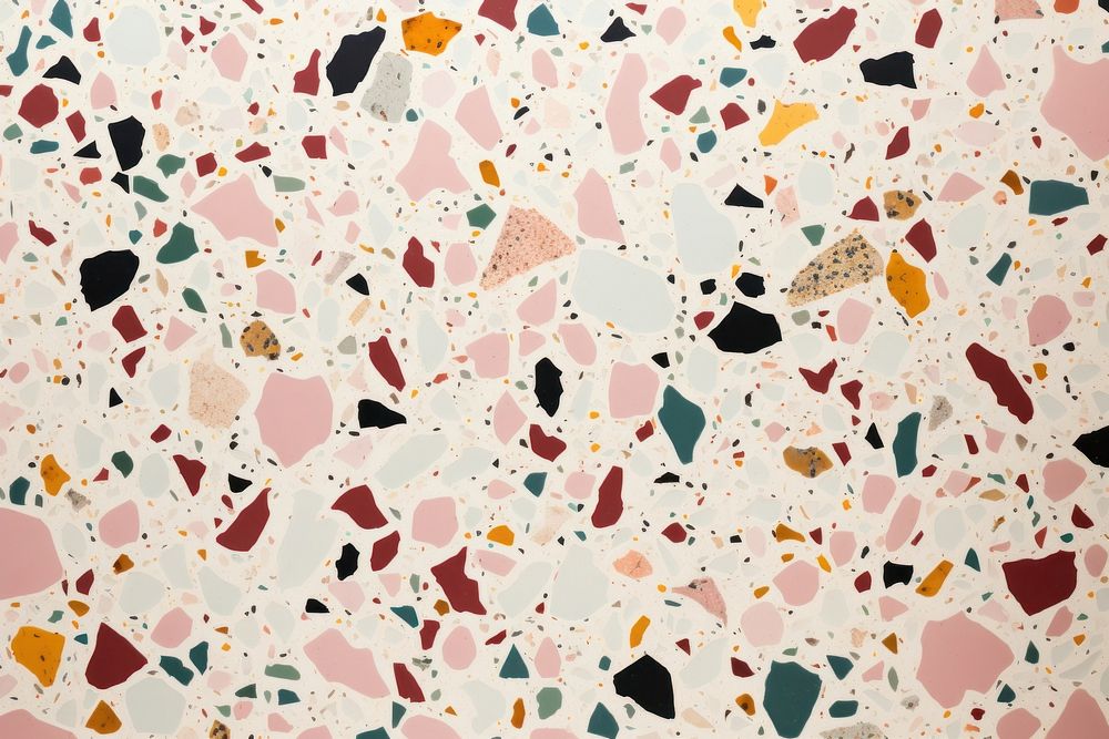 Terrazzo texture background backgrounds pattern floor. AI generated Image by rawpixel.