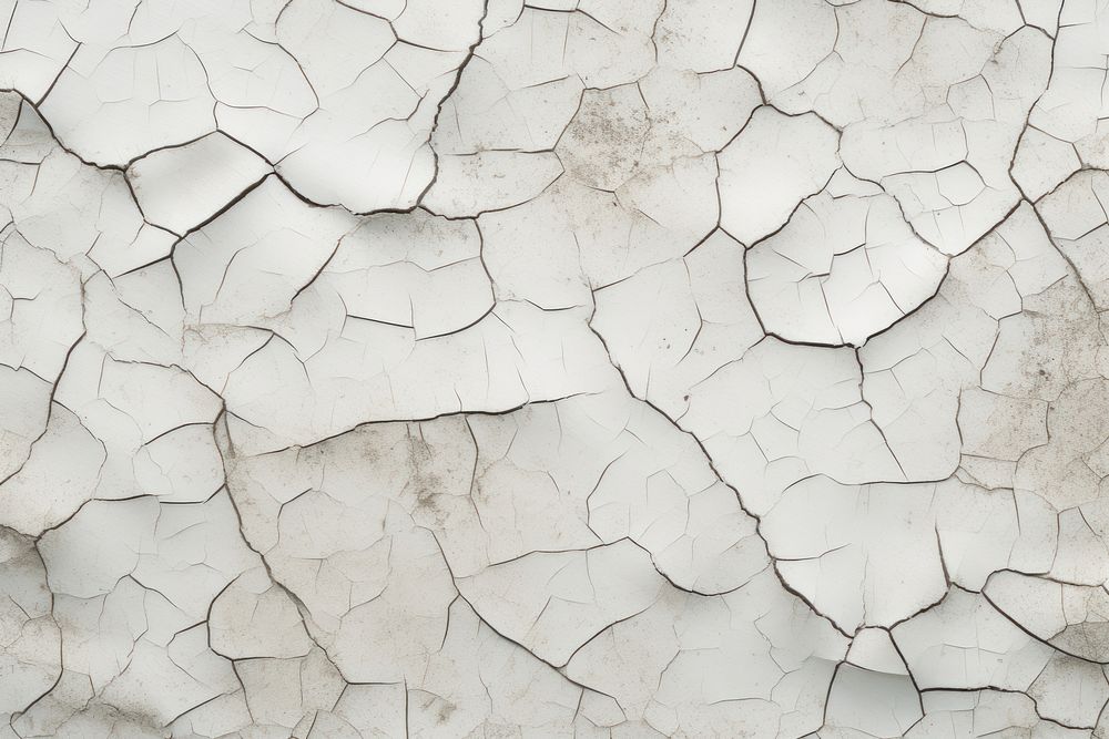White cracked texture background backgrounds mud weathered. AI generated Image by rawpixel.