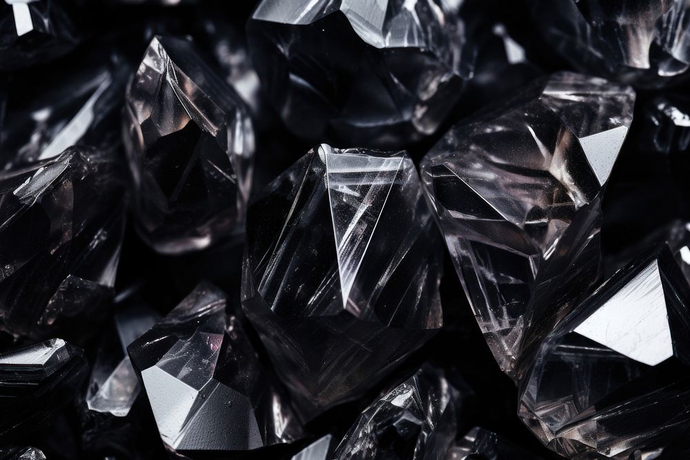 Black cystal texture background backgrounds jewelry crystal. 