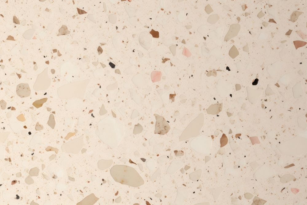 Terrazzo texture background backgrounds flooring beige. AI generated Image by rawpixel.