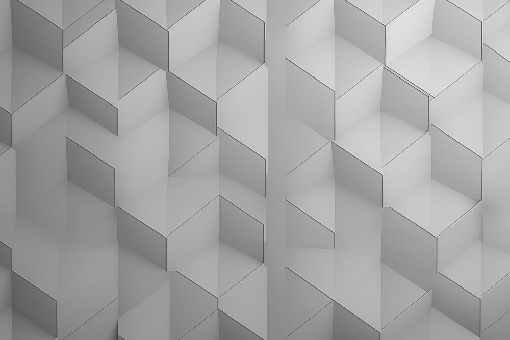 Geometric seamless texture background backgrounds white gray. AI generated Image by rawpixel.
