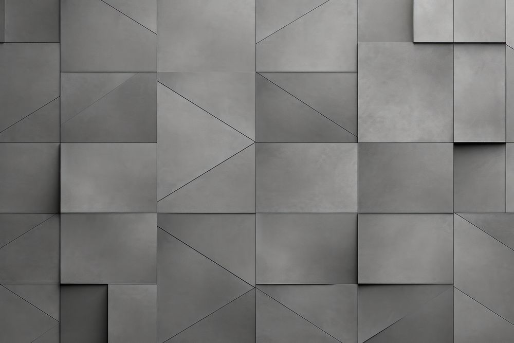 Light gray geometric texture background architecture backgrounds flooring. AI generated Image by rawpixel.