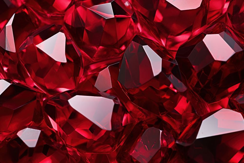 Red cystal texture background backgrounds gemstone jewelry. AI generated Image by rawpixel.