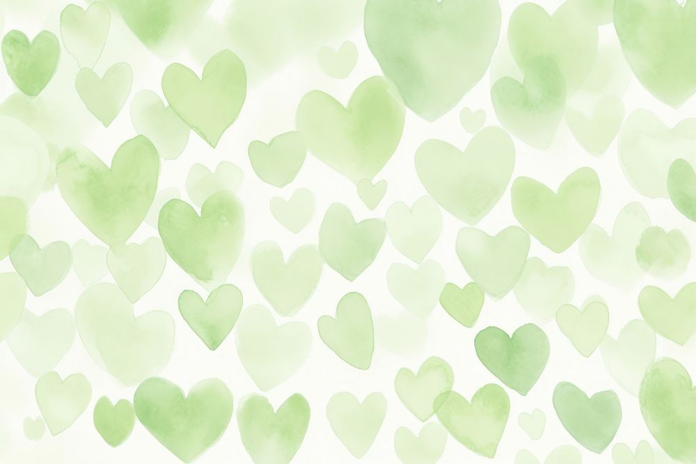 Green aesthetic heart background backgrounds abstract textured. AI generated Image by rawpixel.