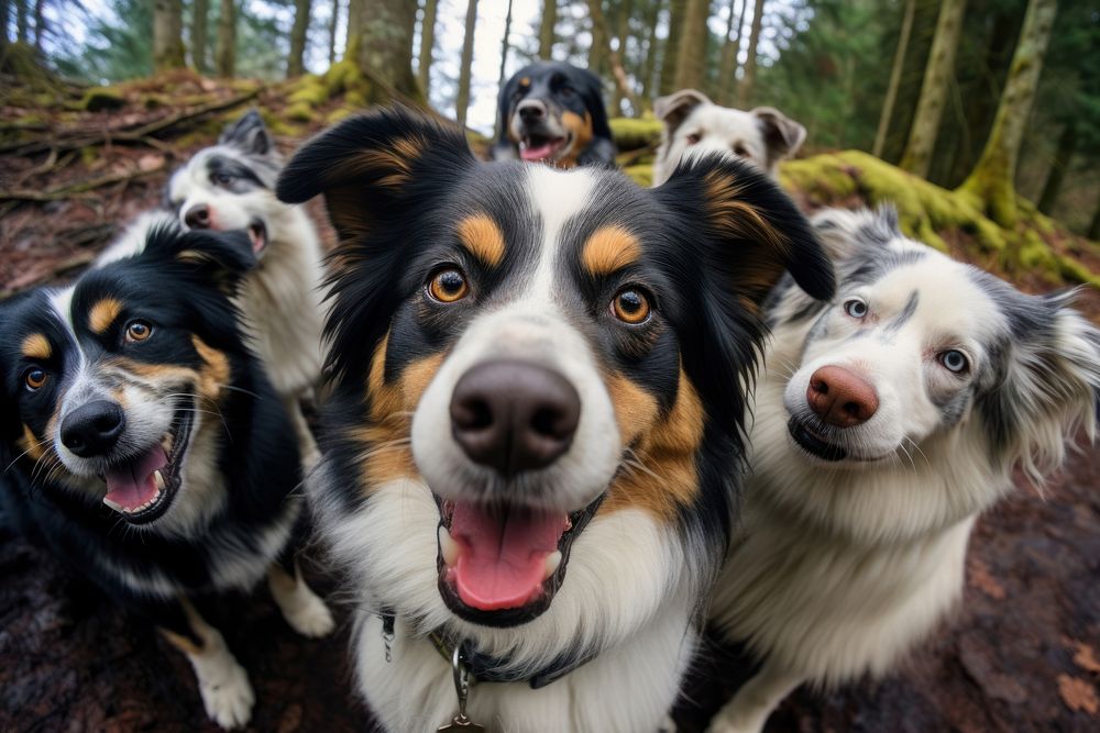 Selfie dog outdoors animal mammal.