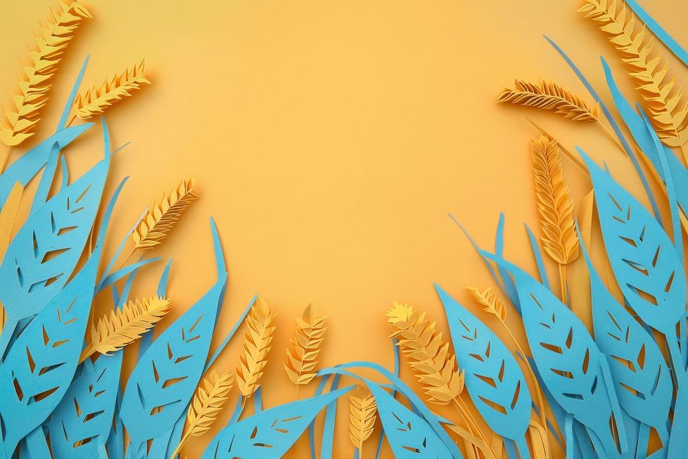 Wheats frame backgrounds art agriculture.