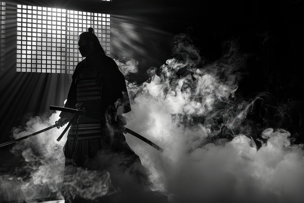 Samurai smoke light adult.