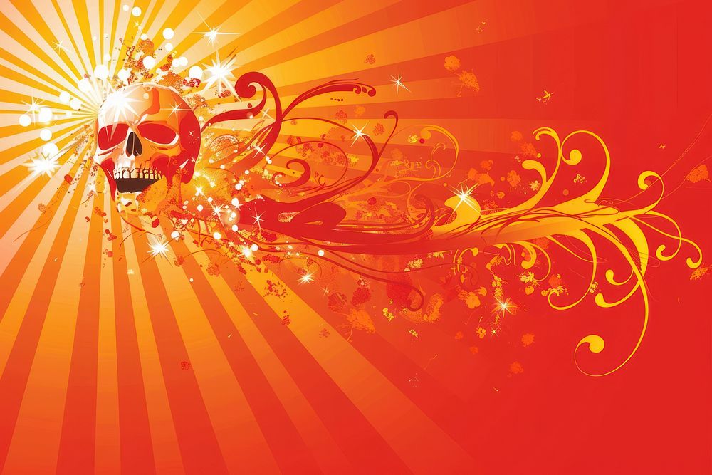 Skull abstract pattern backgrounds.