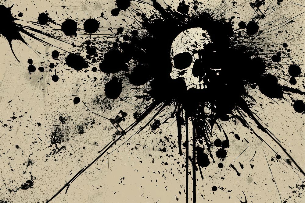 Skull abstract grunge backgrounds.