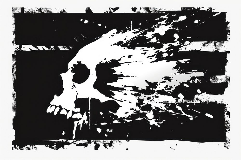 Skull abstract grunge backgrounds.