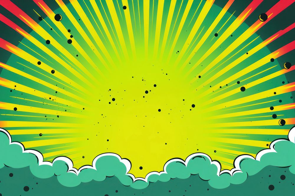 Comic alien ufo invade effect backgrounds abstract outdoors.