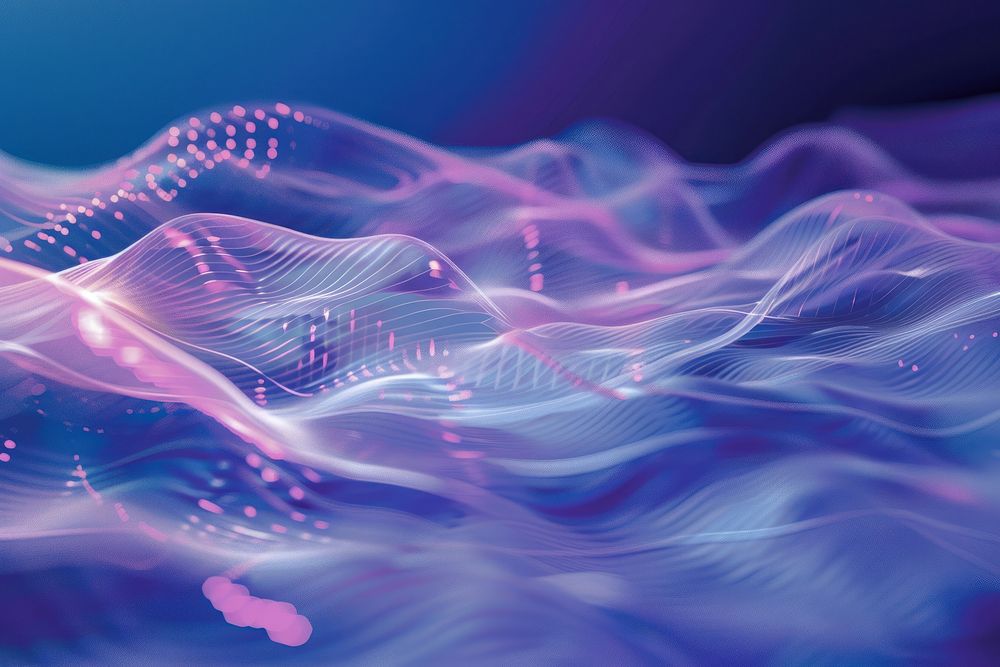 Digital wave background backgrounds pattern purple.
